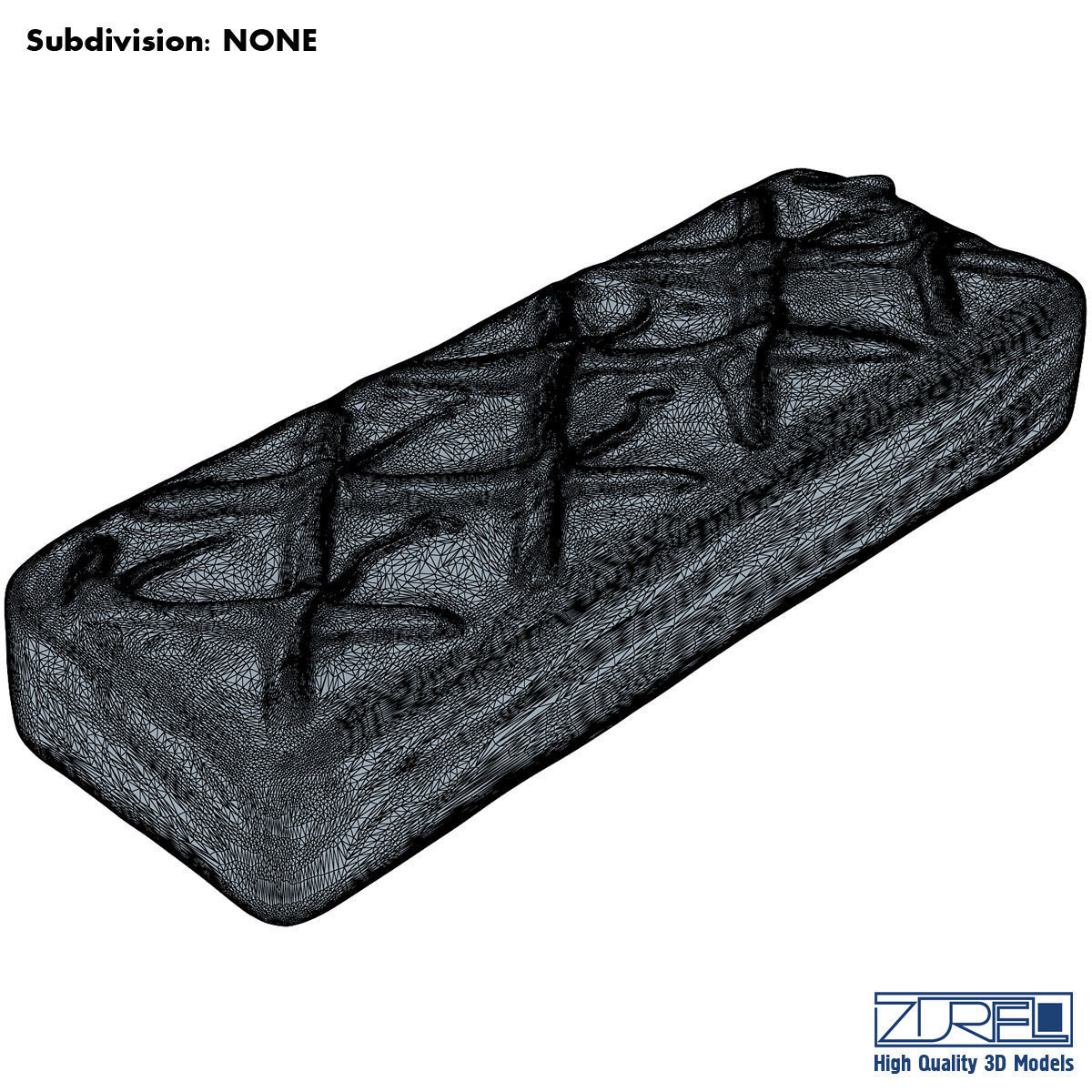 Milky Way chocolate bar 3D model_10