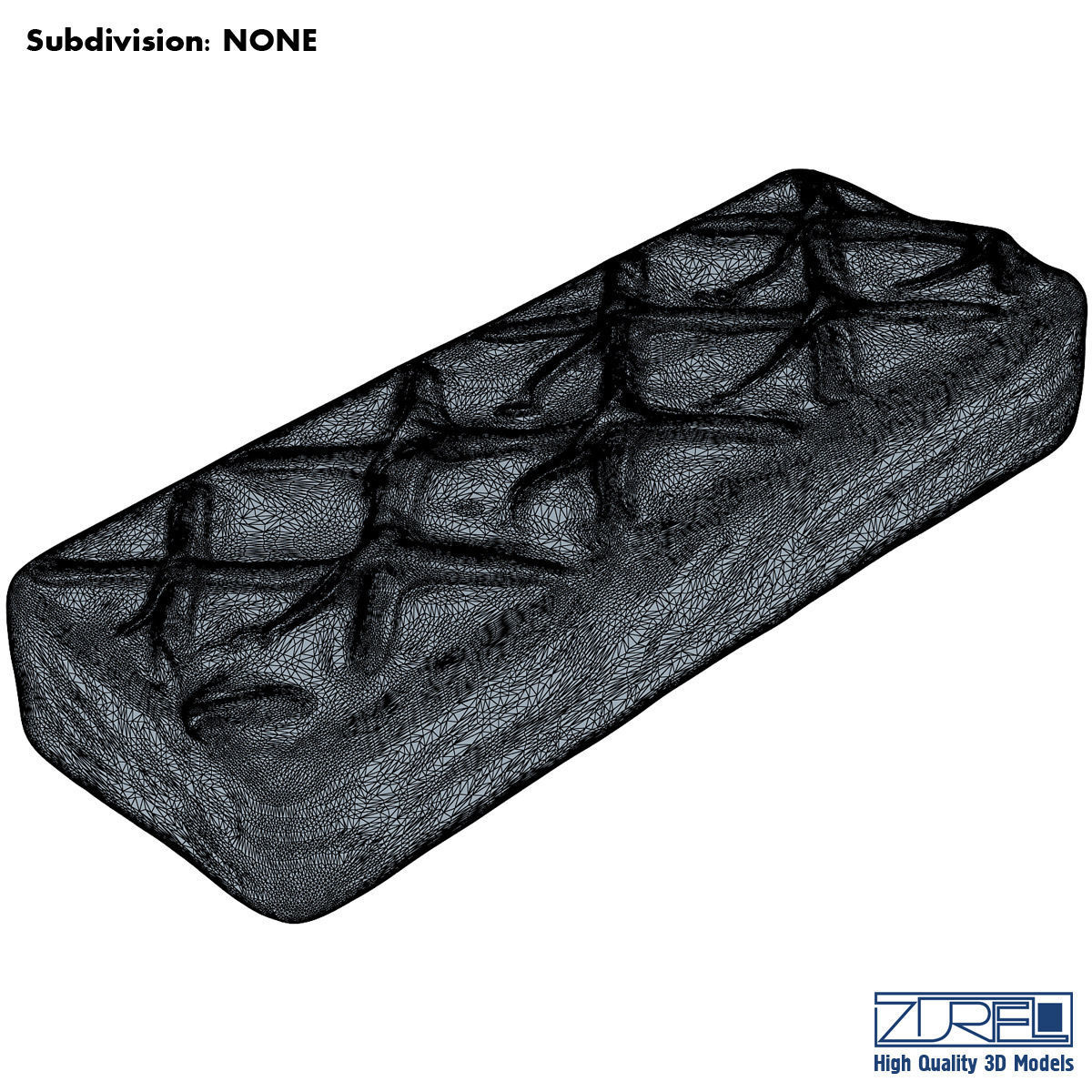 Milky Way chocolate bar 3D model_9