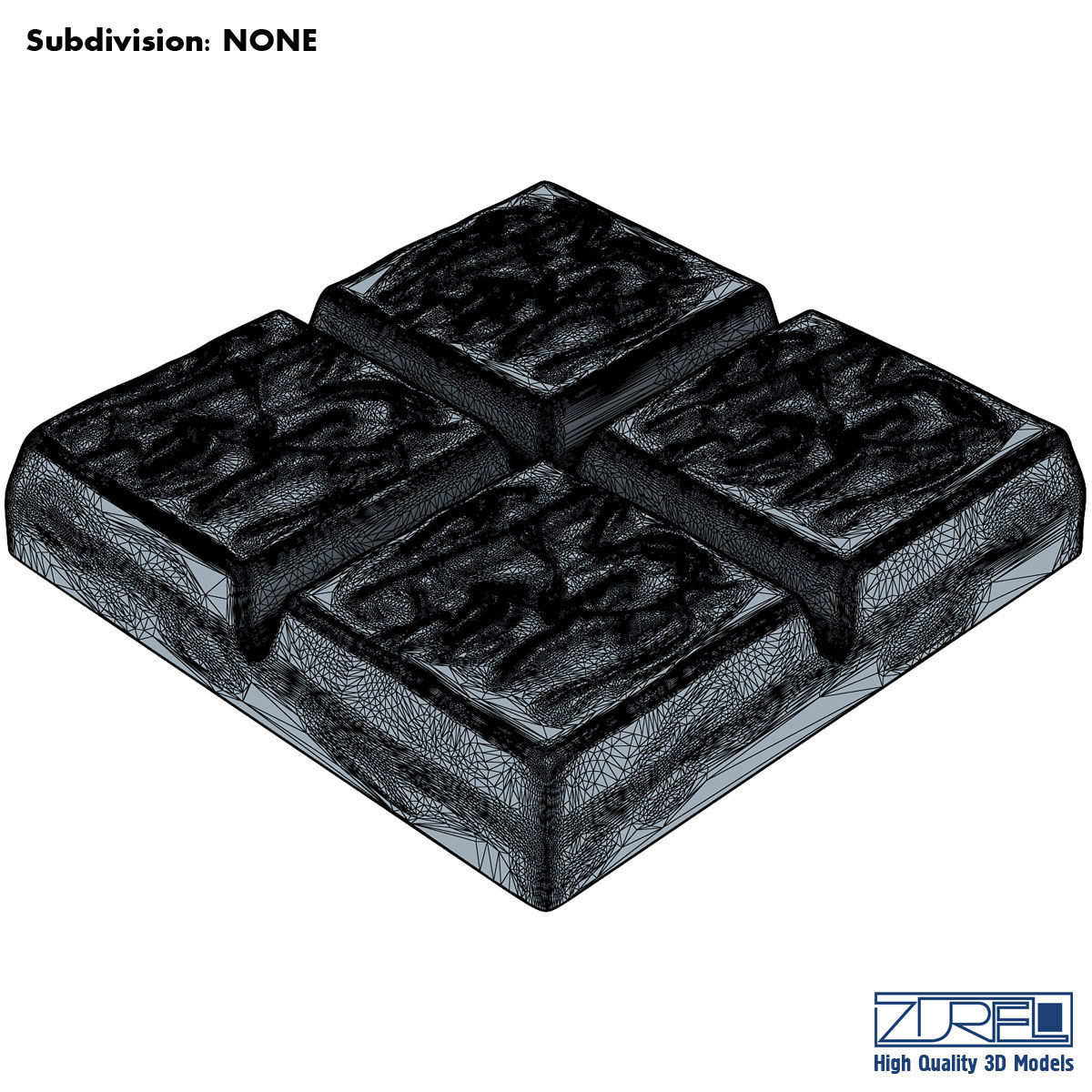 Mars chocolate candy 3D model_9