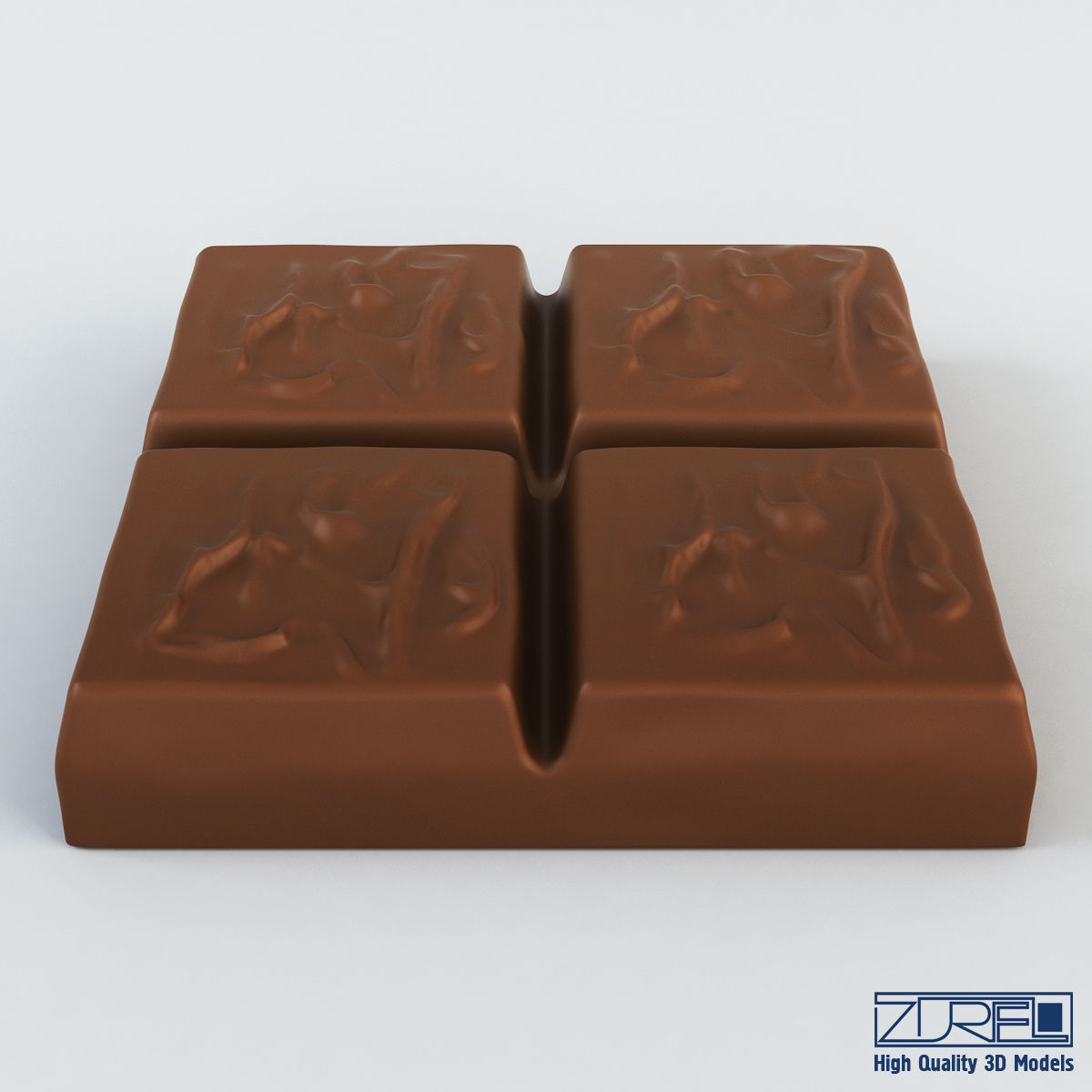 Mars chocolate candy 3D model_4