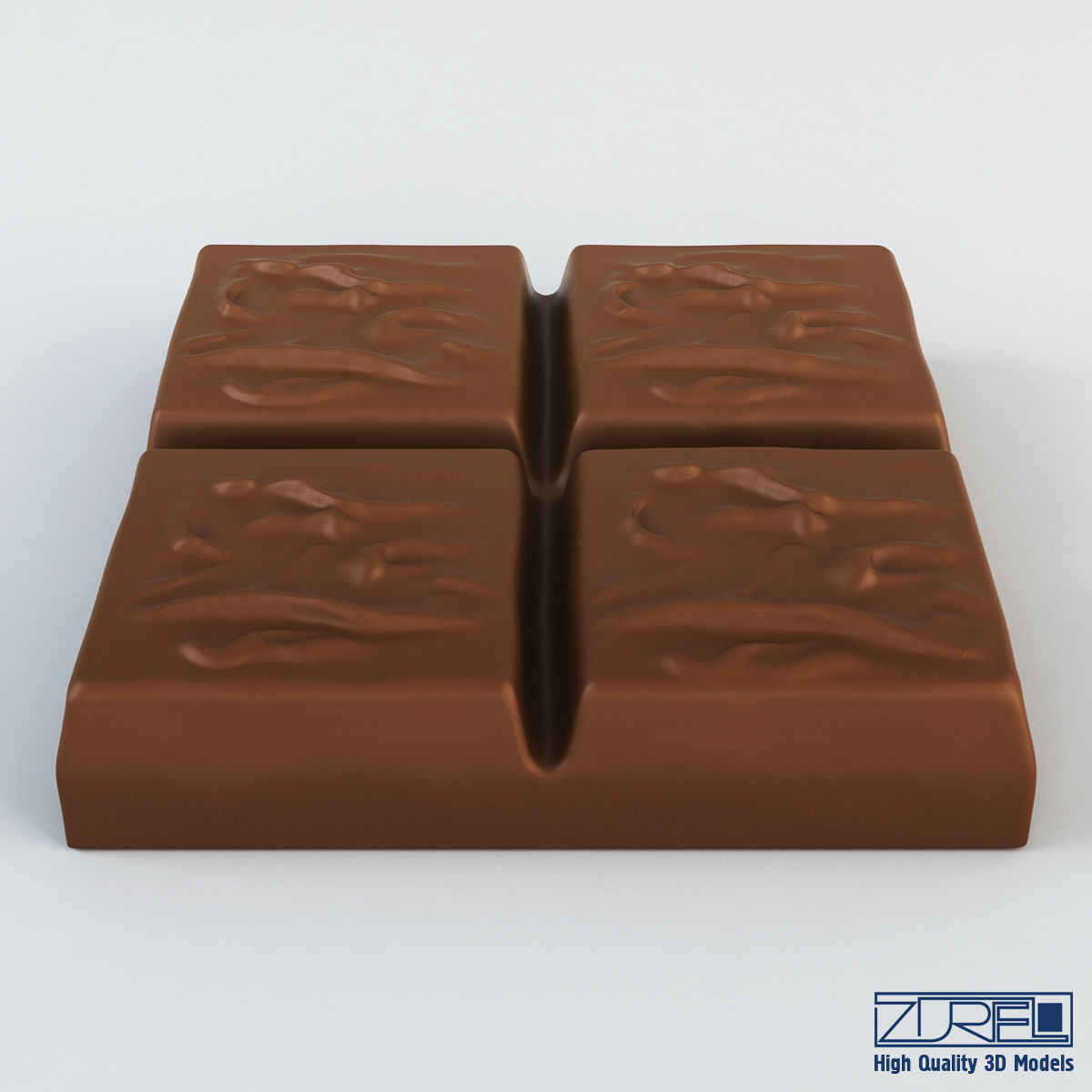 Mars chocolate candy 3D model_6