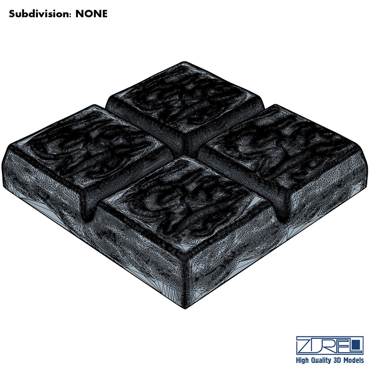 Mars chocolate candy 3D model_10