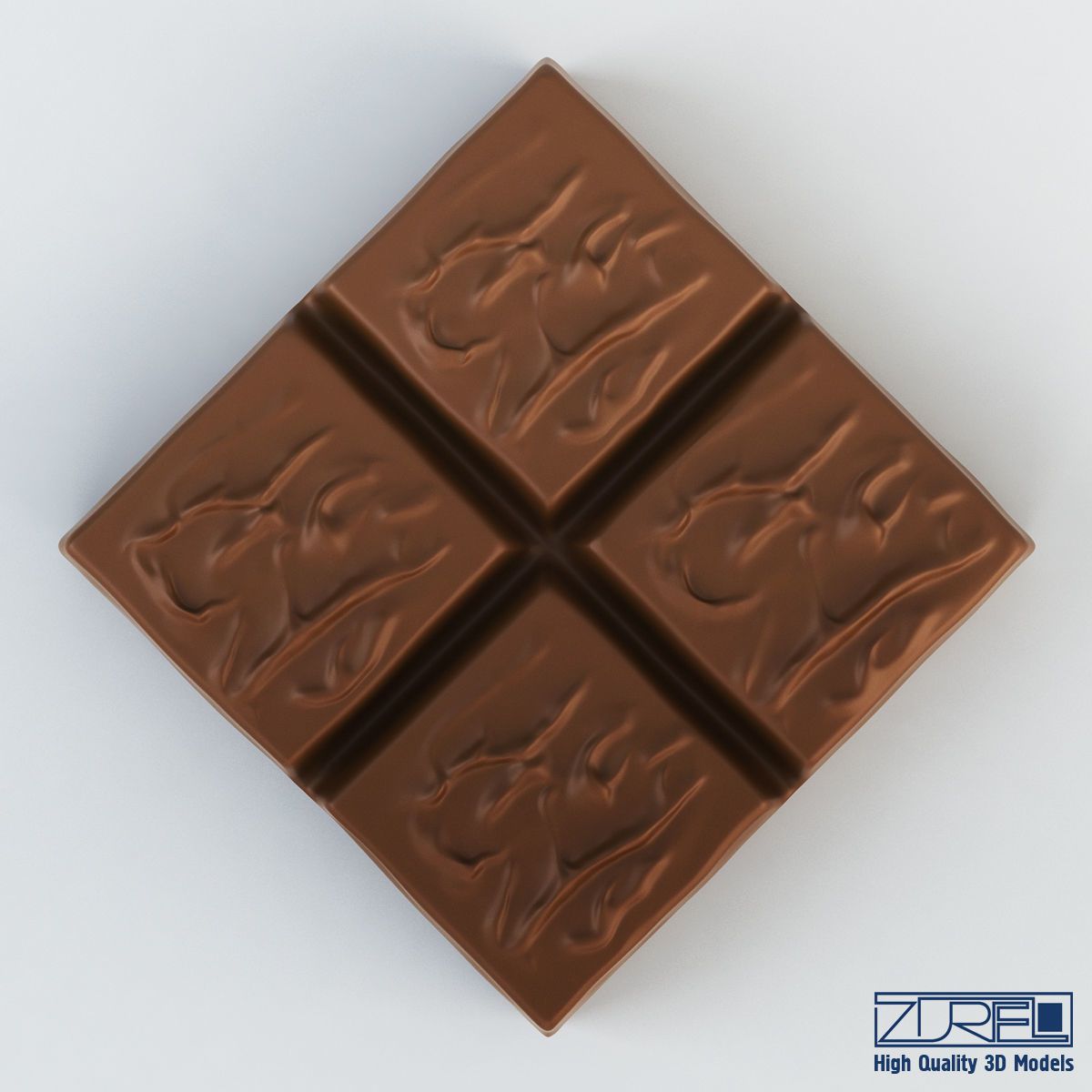 Mars chocolate candy 3D model_2