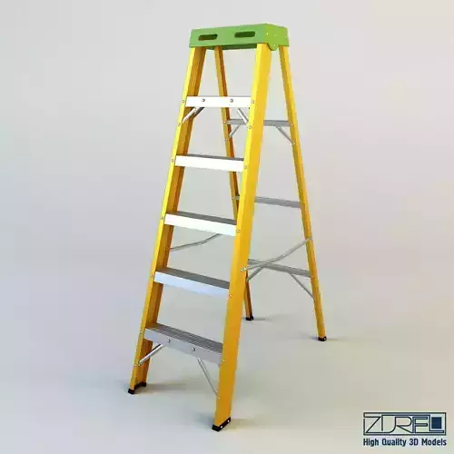 Ladder step 3D model
