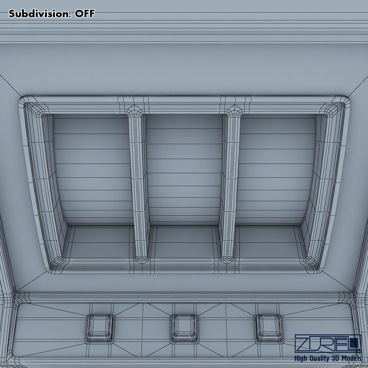 Gaming machine 3D model_13