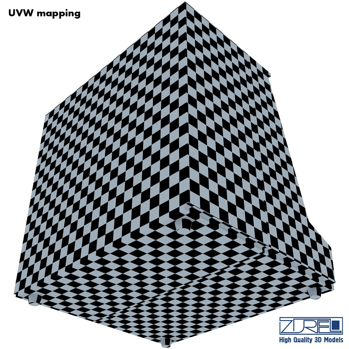 Gaming machine 3D model_17