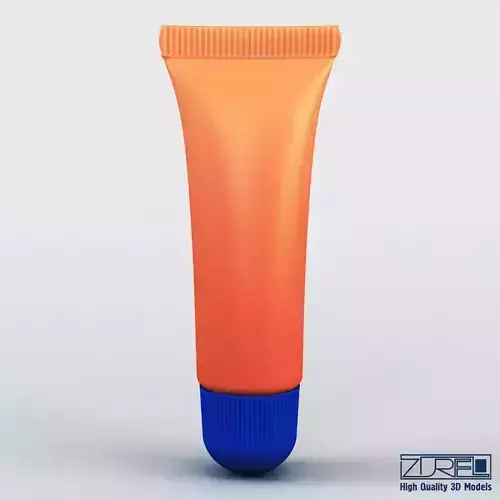 Cosmetic gel tube