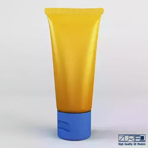 Cosmetic cream tube v 1