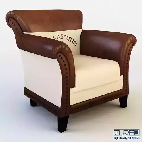 Club chair patti 3D model