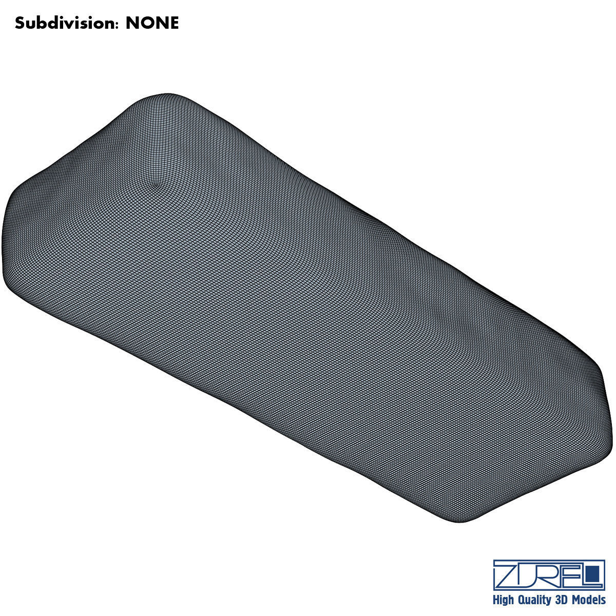 Chocolate bar 3D model_11