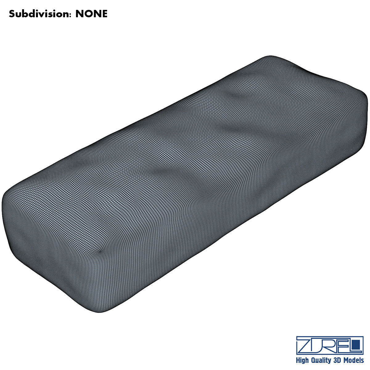 Chocolate bar 3D model_10