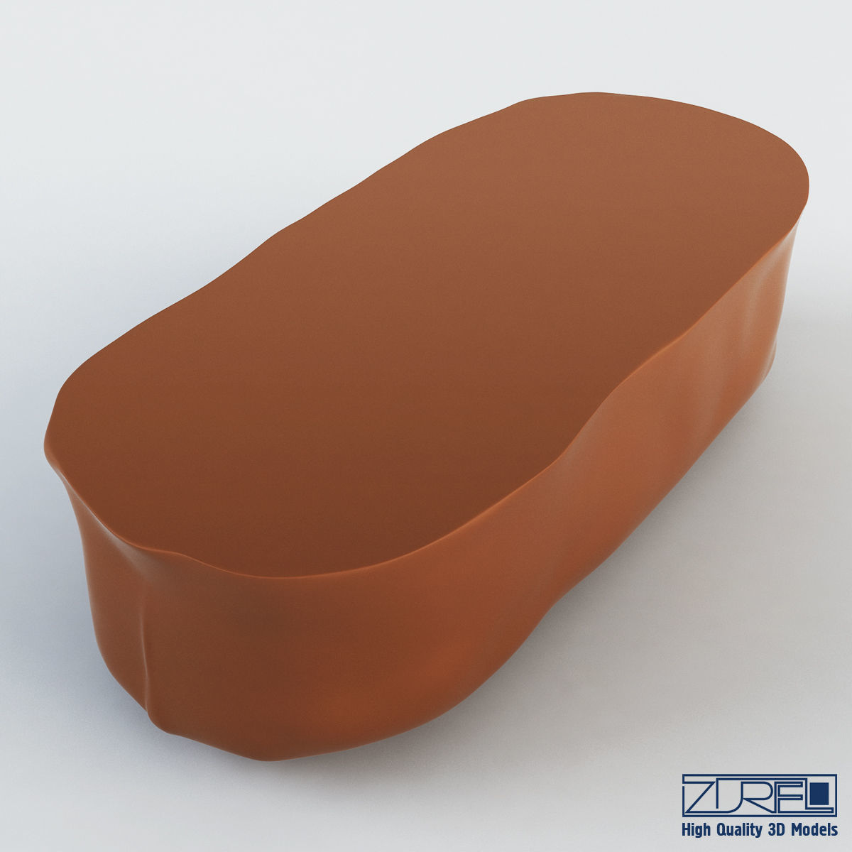Bounty chocolate bar 3D model_7