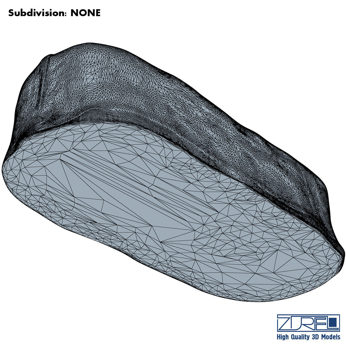 Bounty chocolate bar 3D model_11