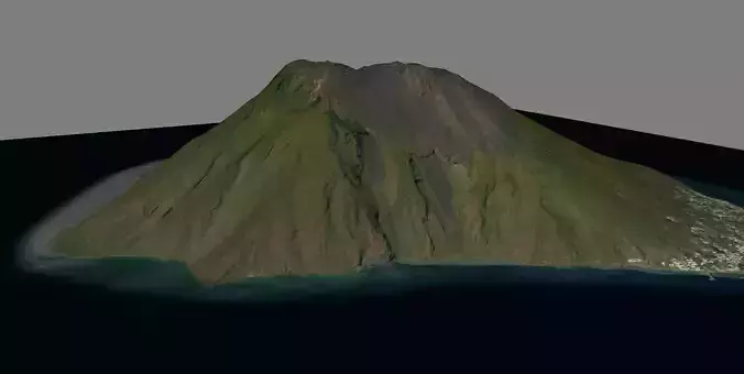 Stromboli Vulcan Island