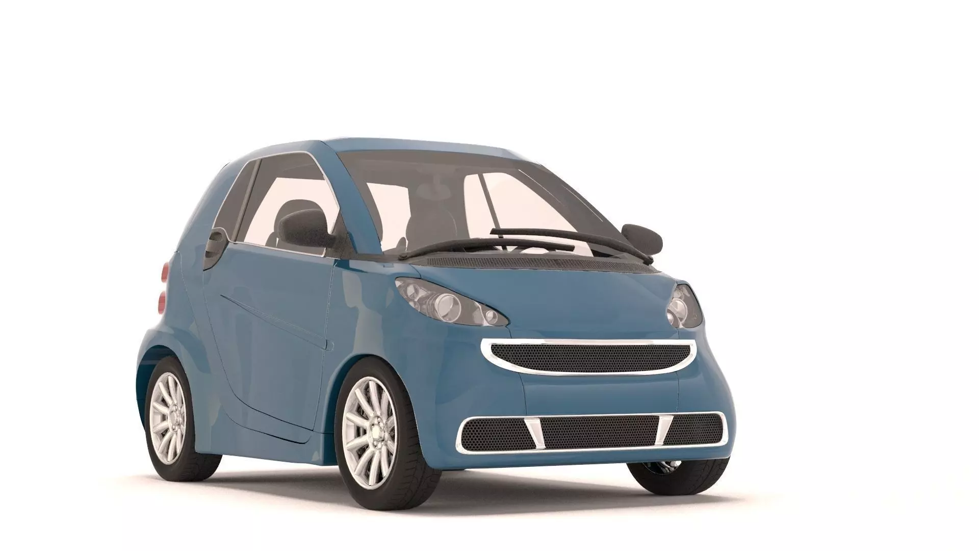 Smart car 3D model