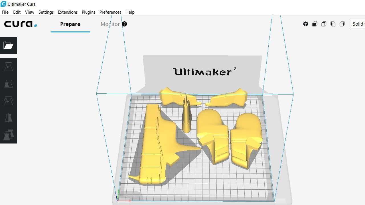 Immortal flying car for FDM printers 3D print model_20