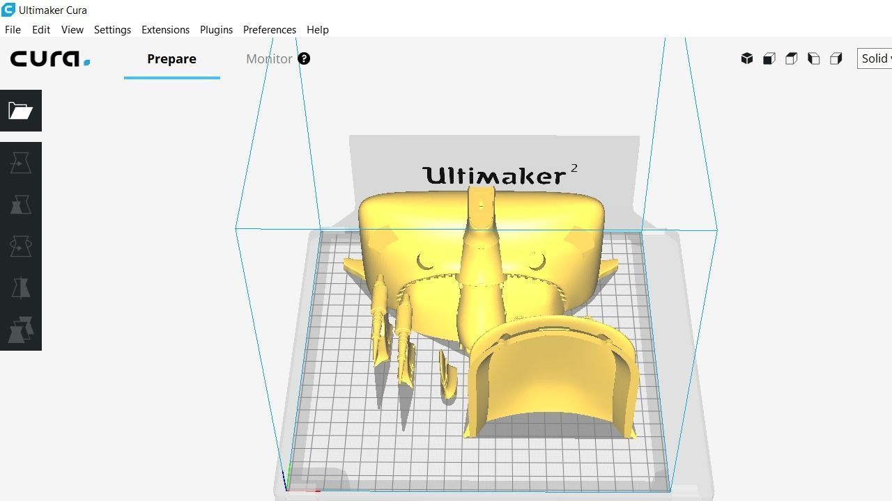 Immortal flying car for FDM printers 3D print model_19