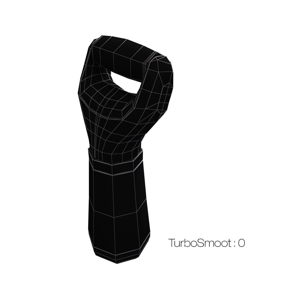 Scholl Velvet Low-poly 3D model_7