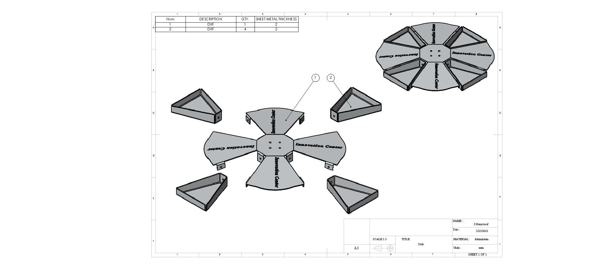 Conveyor Sorting System 3D model_9