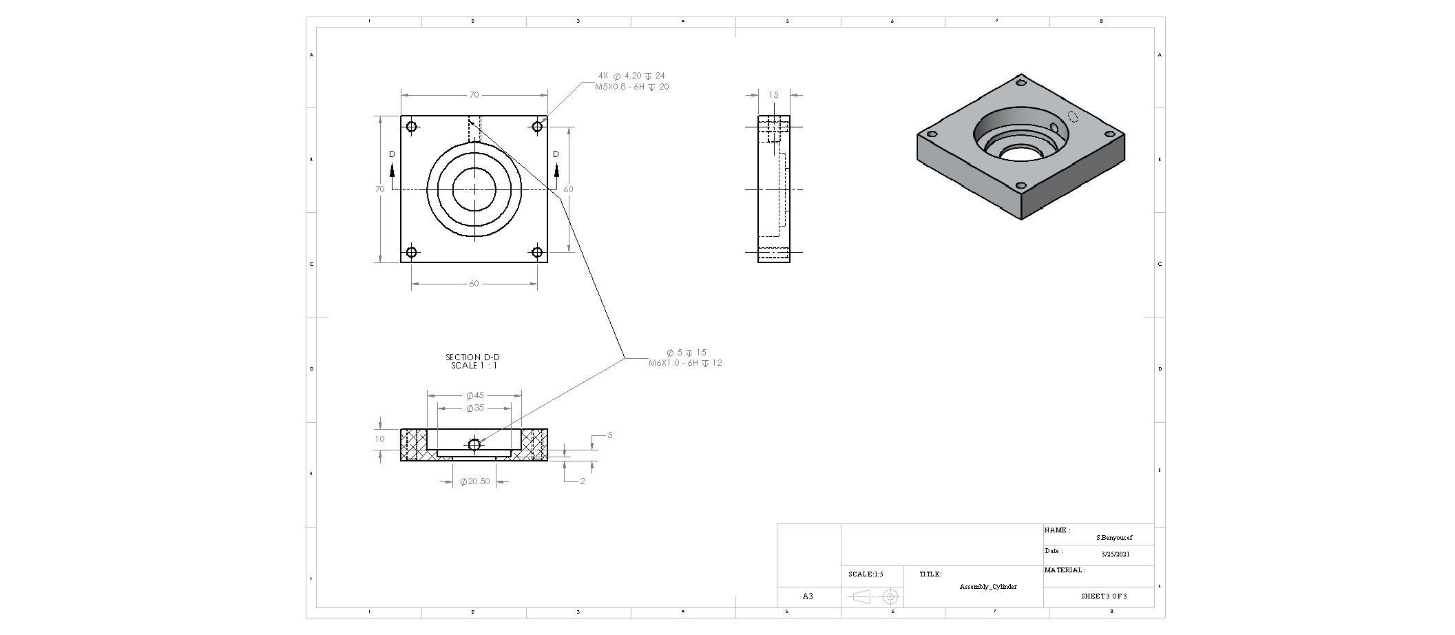 Conveyor Sorting System 3D model_8