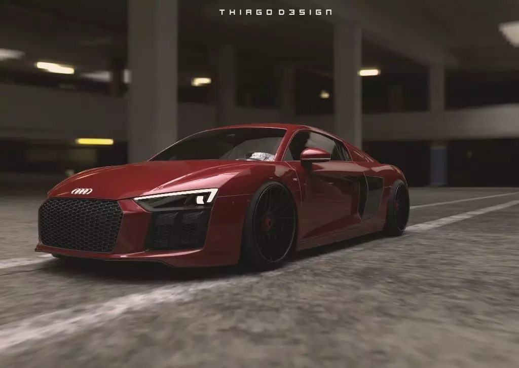 Audi R8 Sport 3D model