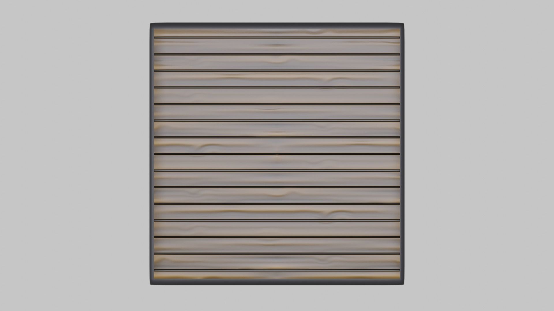 Restaurant Single Table Low-poly 3D model_4