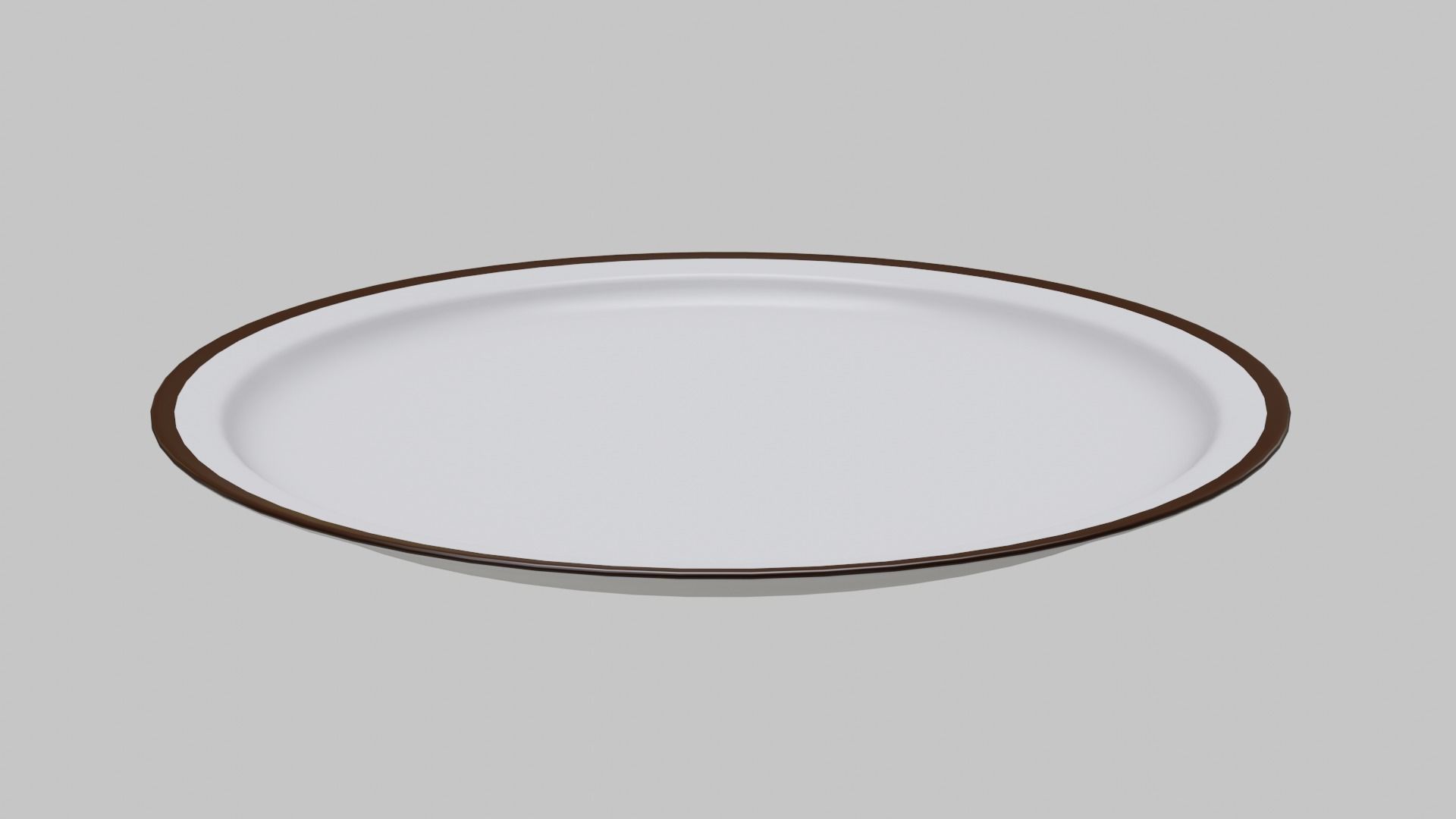 Restaurant Silverware Set Low-poly 3D model_14