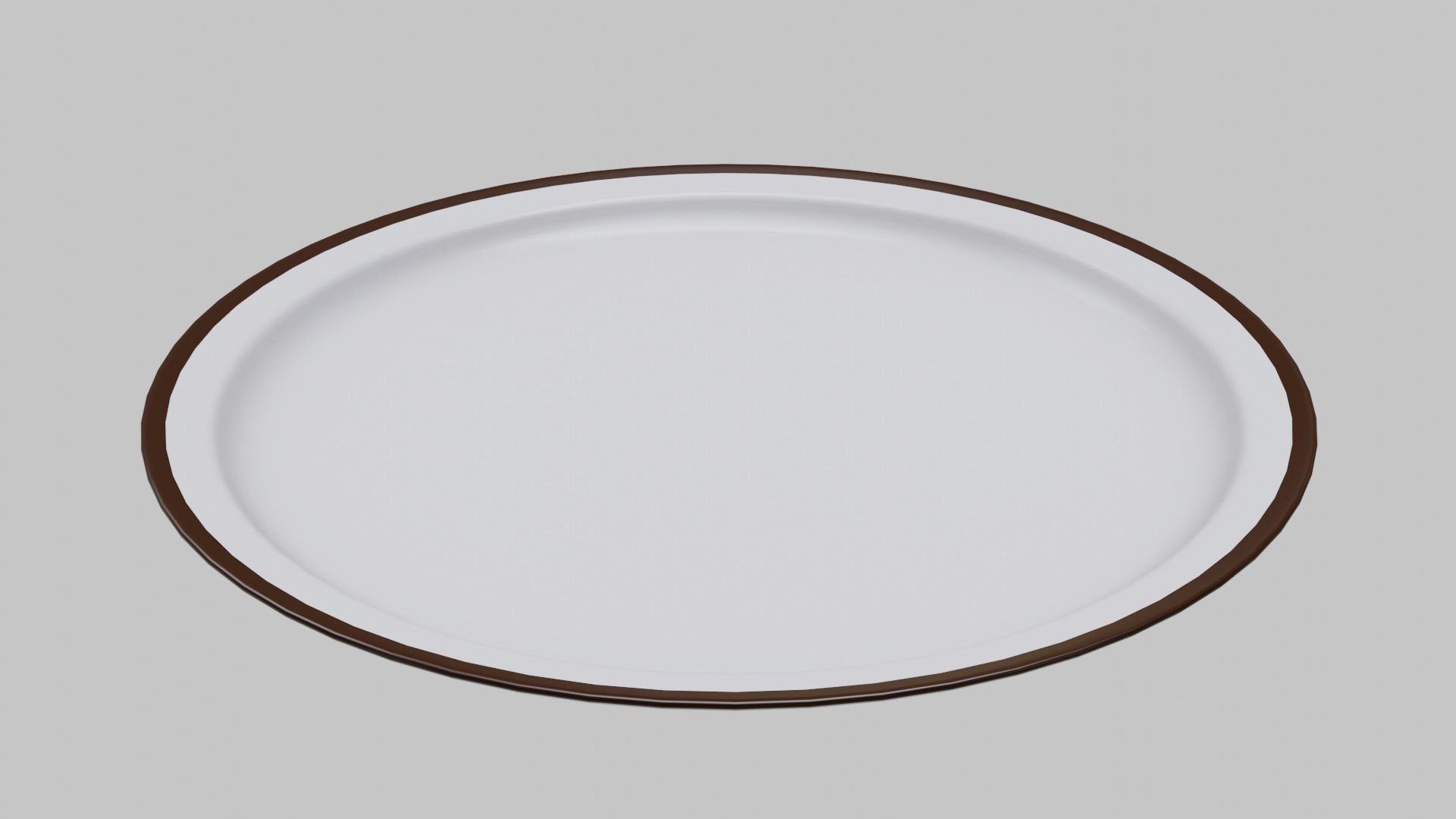 Restaurant Silverware Set Low-poly 3D model_13