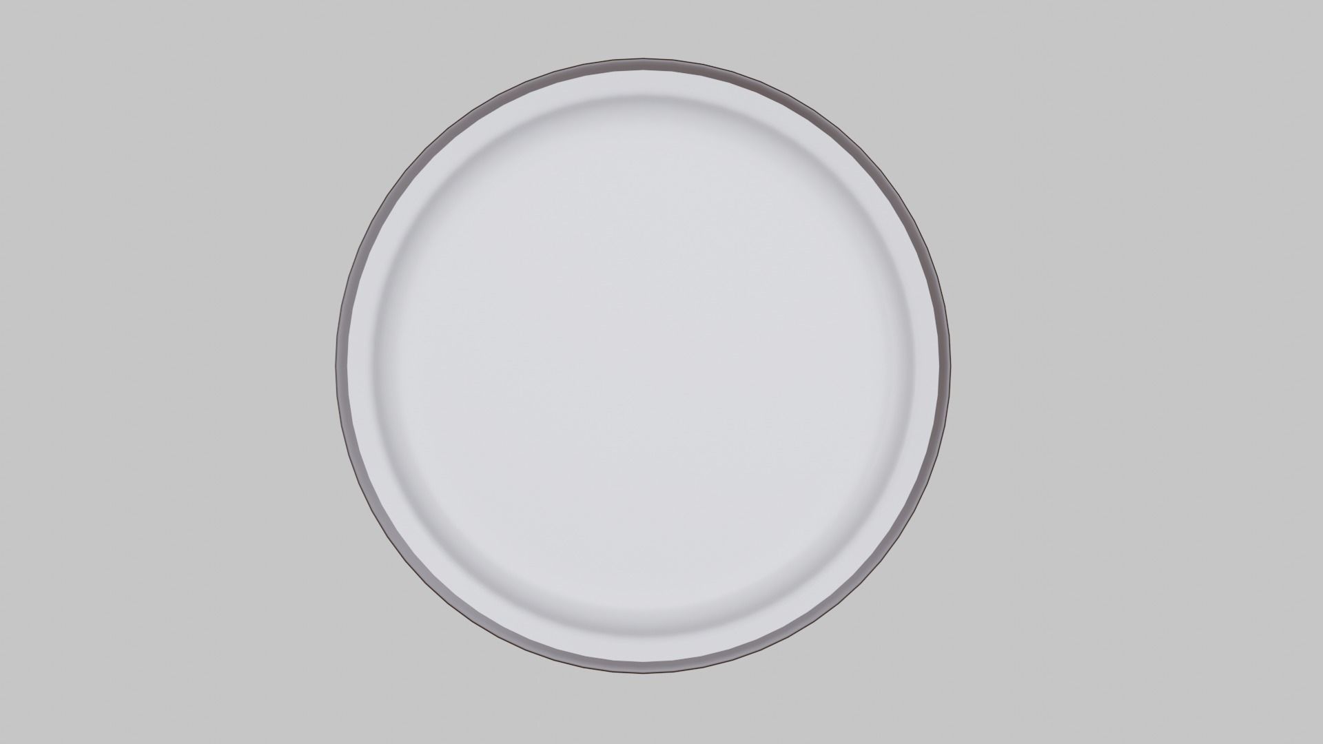 Restaurant Silverware Set Low-poly 3D model_16