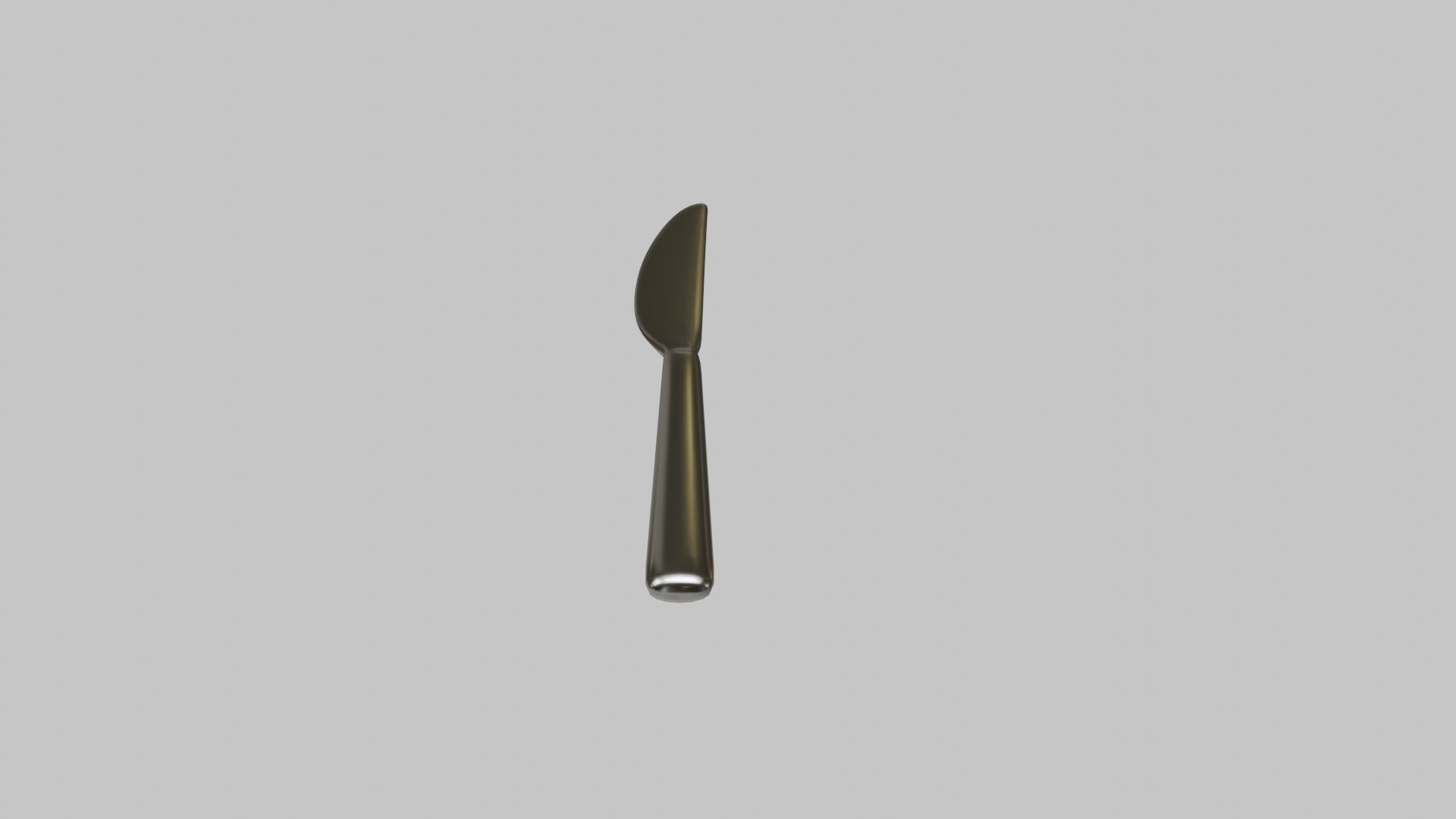 Restaurant Silverware Set Low-poly 3D model_10