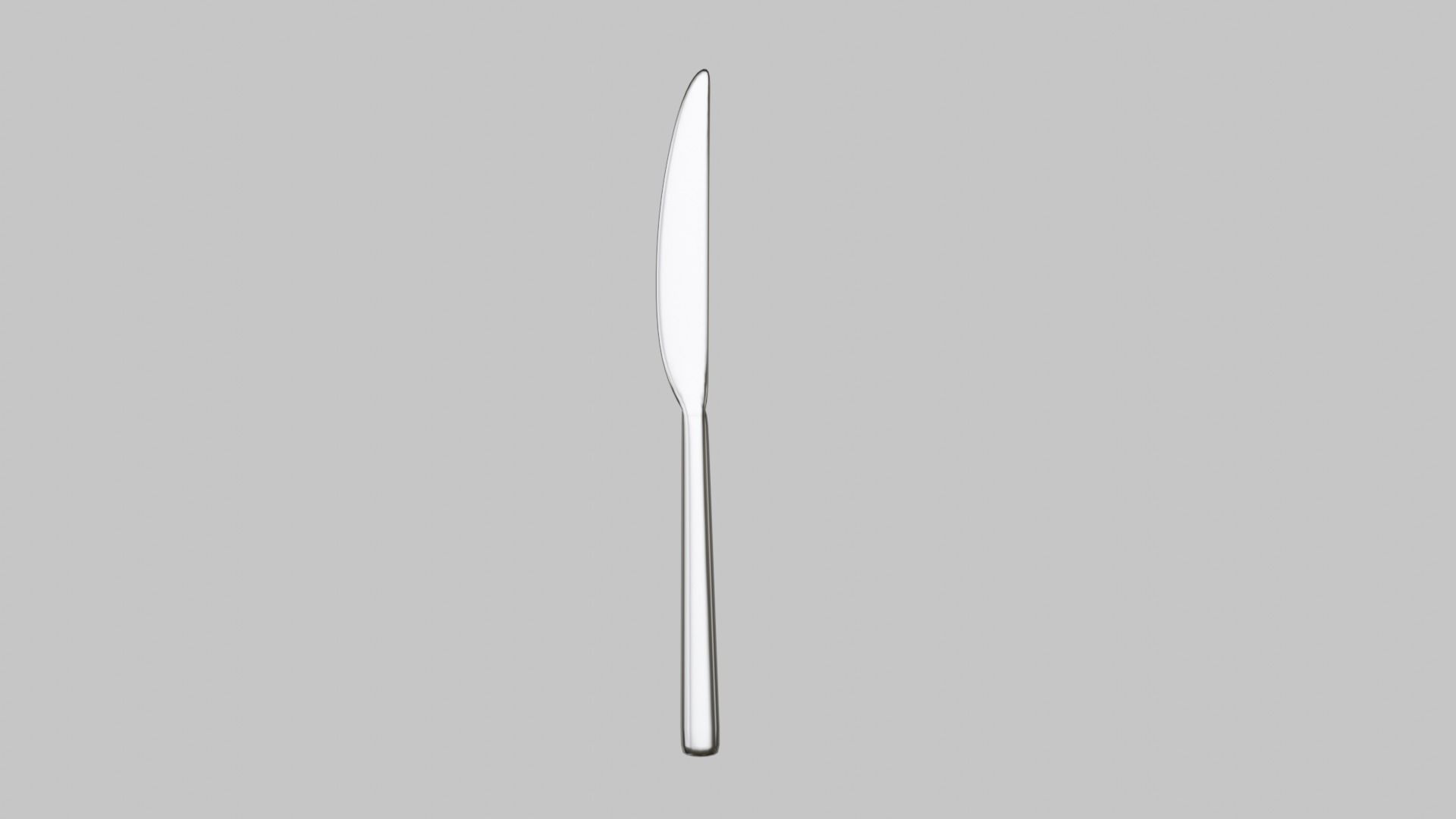 Restaurant Silverware Set Low-poly 3D model_12