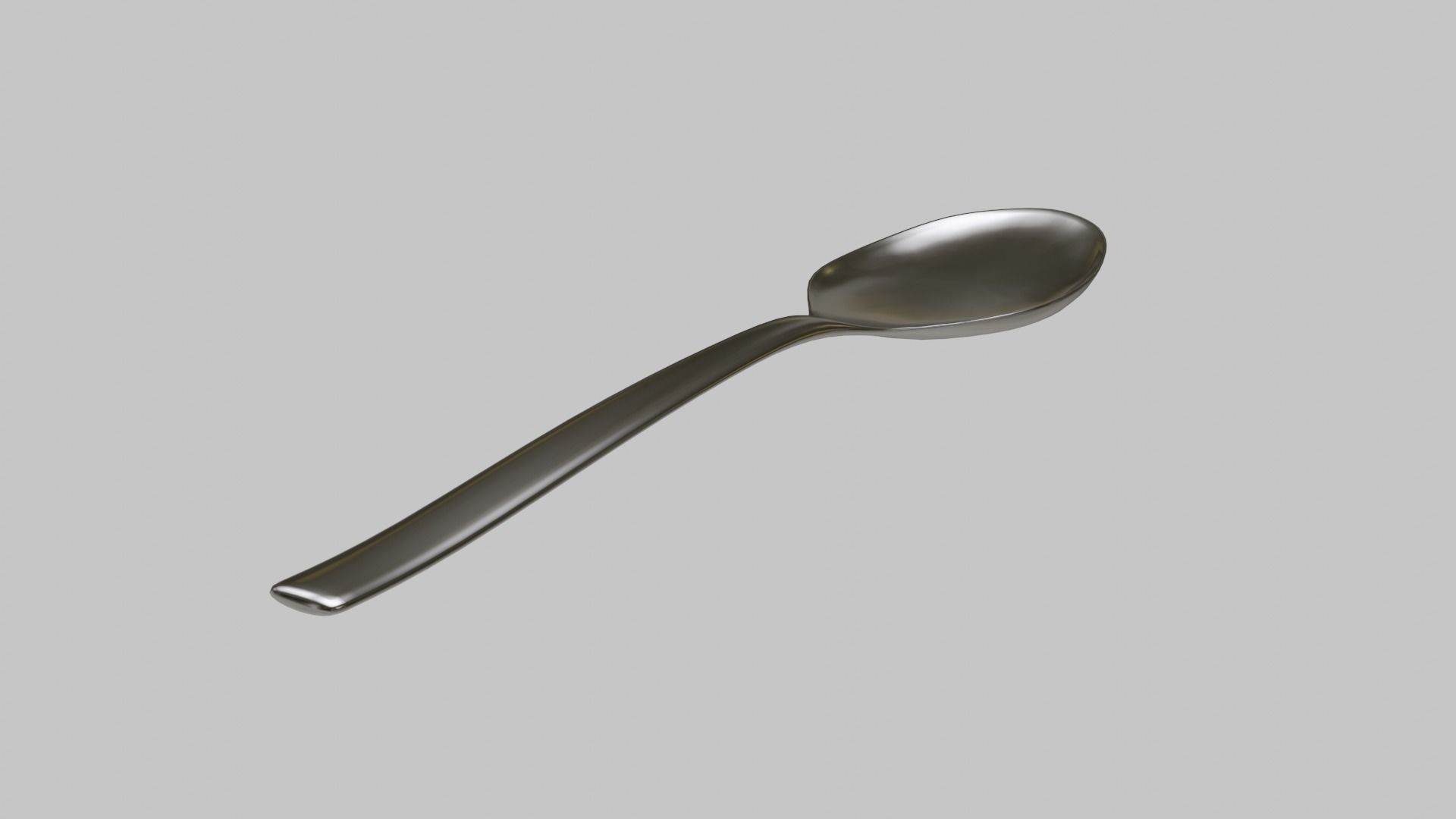 Restaurant Silverware Set Low-poly 3D model_18