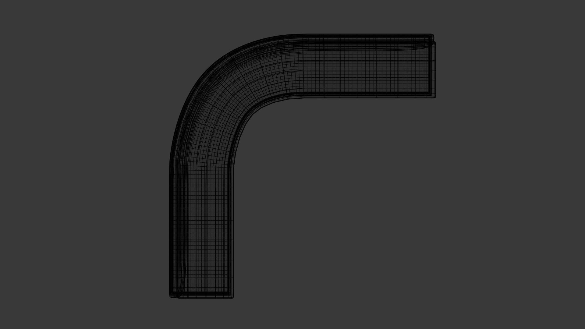 Restaurant Corner Booth Low-poly 3D model_8