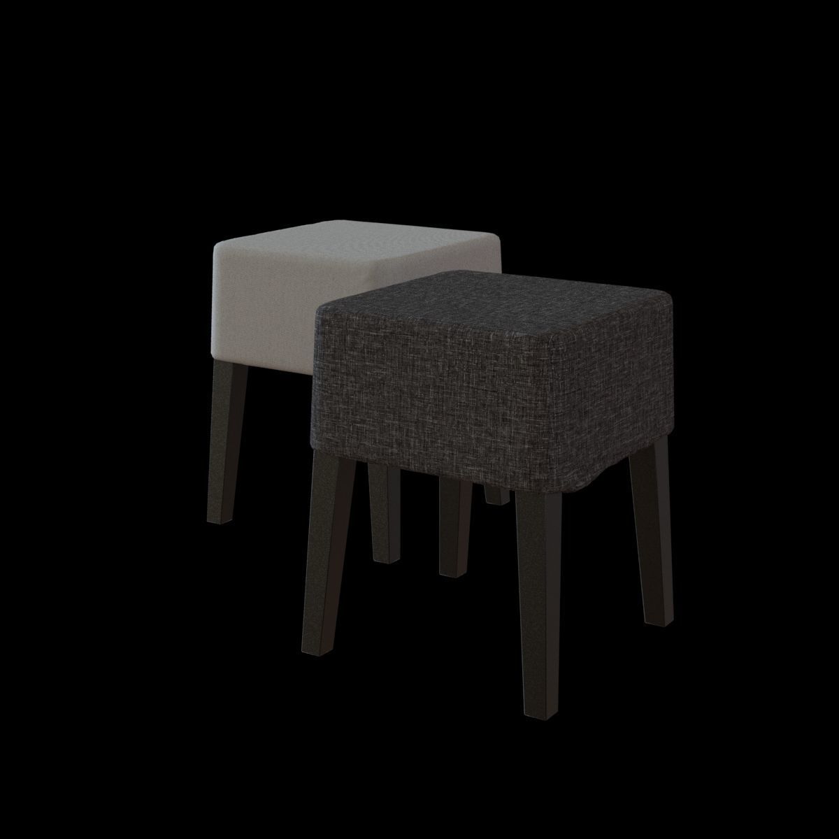 nils stool 3D model_5