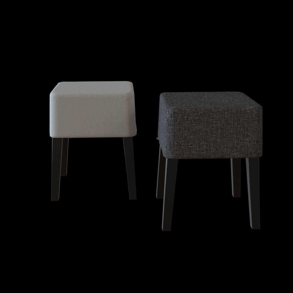 nils stool 3D model_3