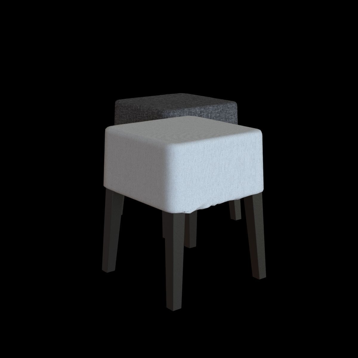 nils stool 3D model_13