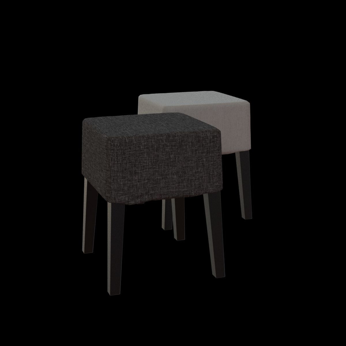nils stool 3D model_6
