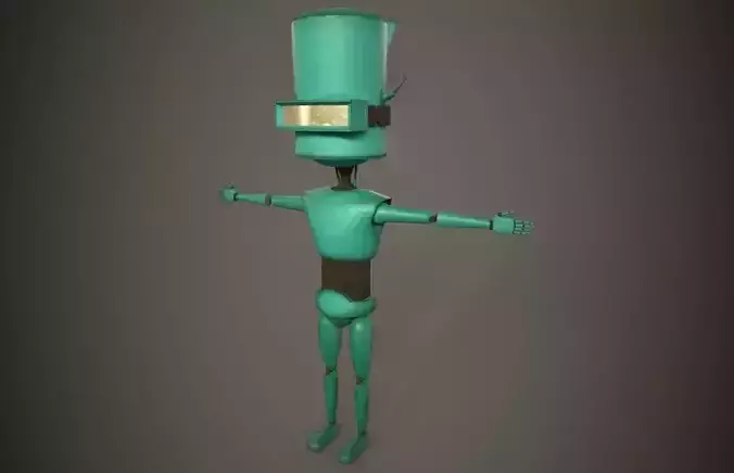 Robot Kid - Dirty Texture