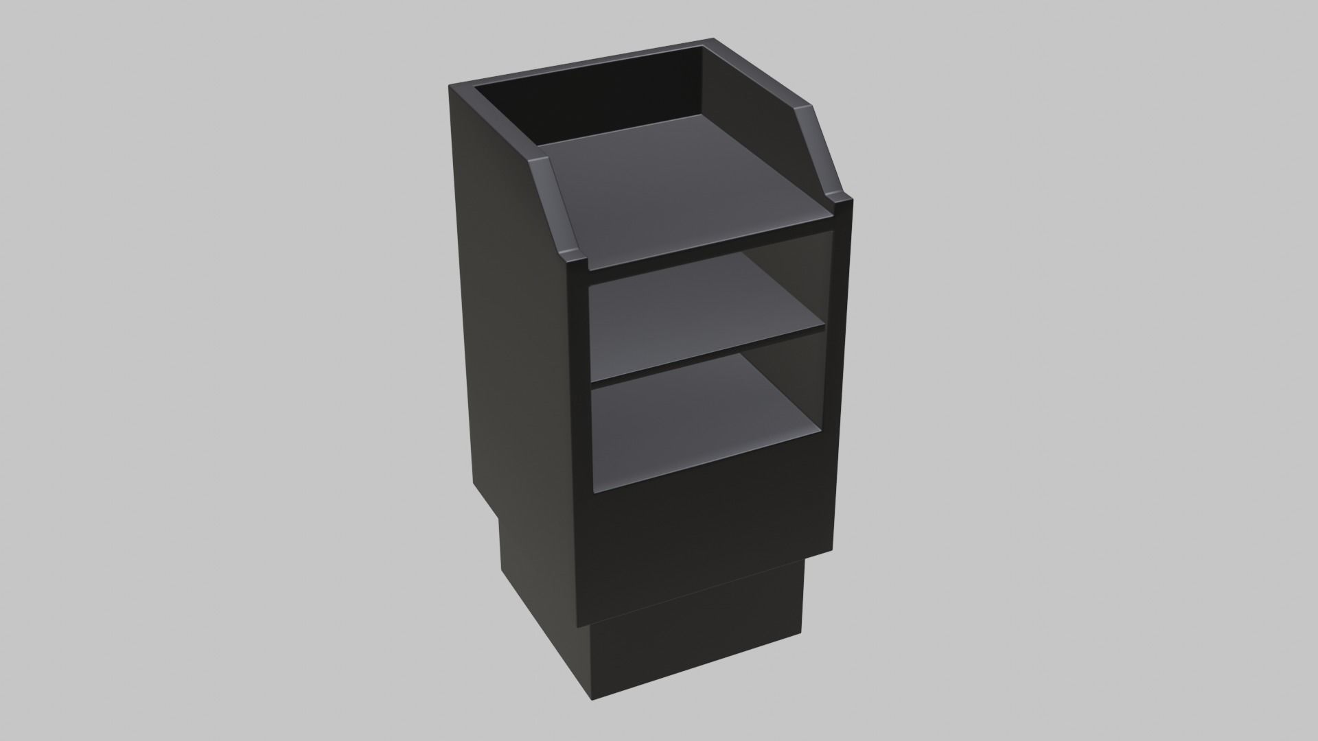 Restaurant Asset Pack Low-poly 3D model_43