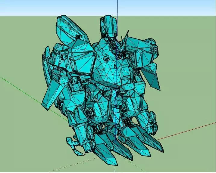 BMAU RF Online 3D print model