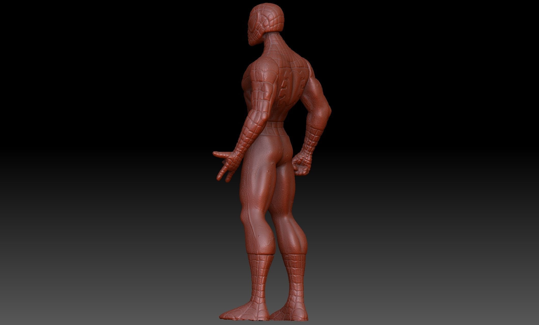 Spiderman Action Figure Toy 3D model_14