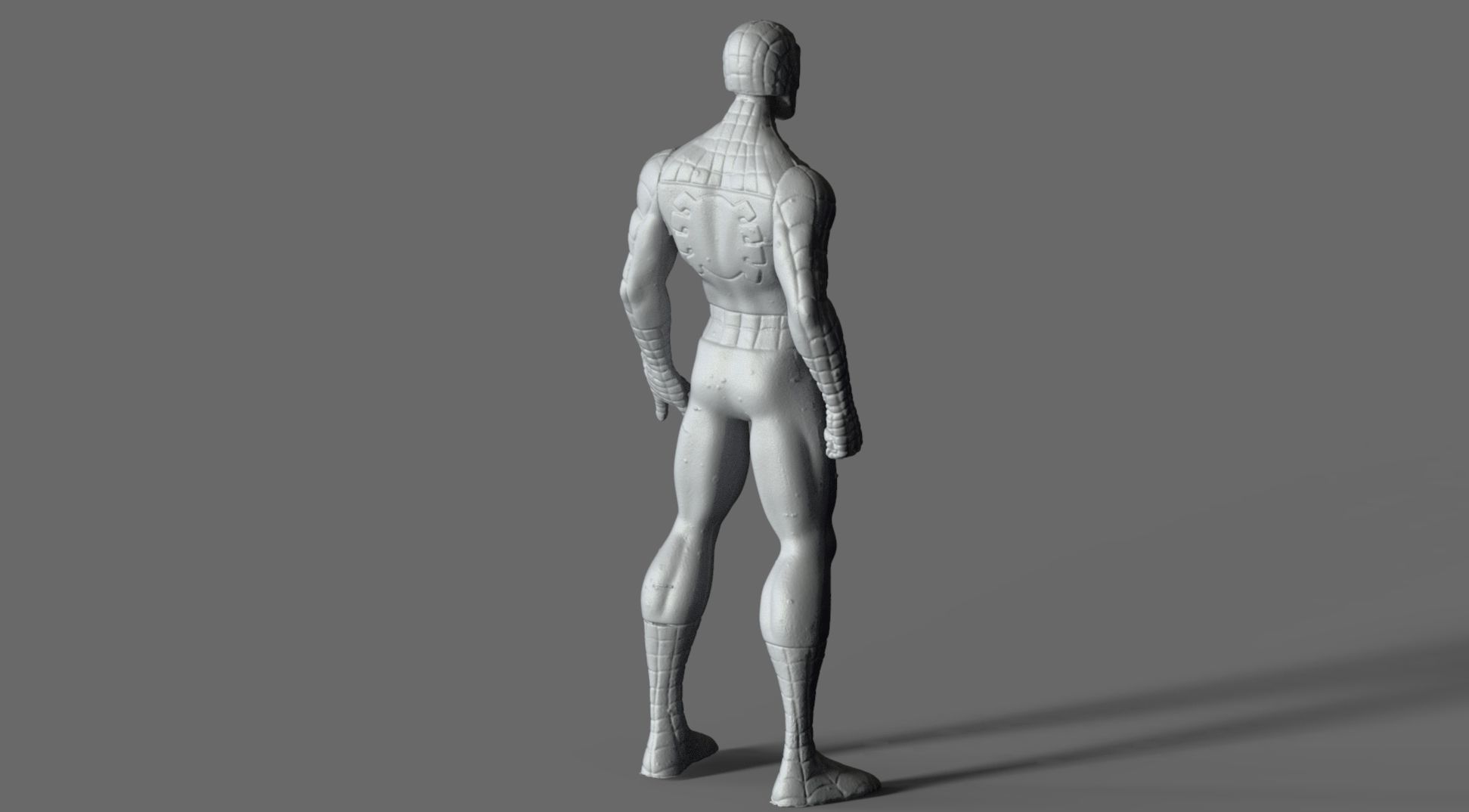Spiderman Action Figure Toy 3D model_6
