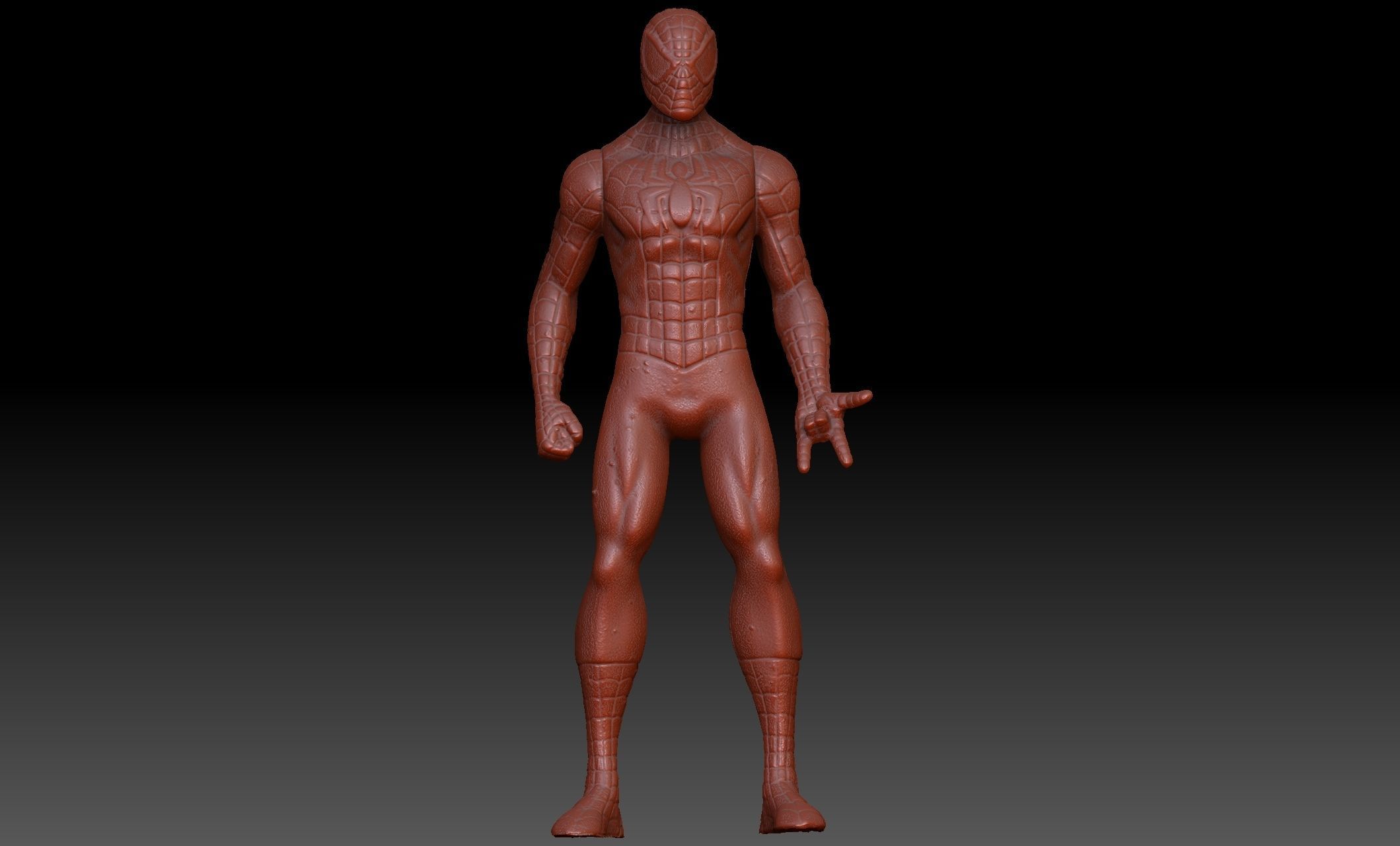 Spiderman Action Figure Toy 3D model_19