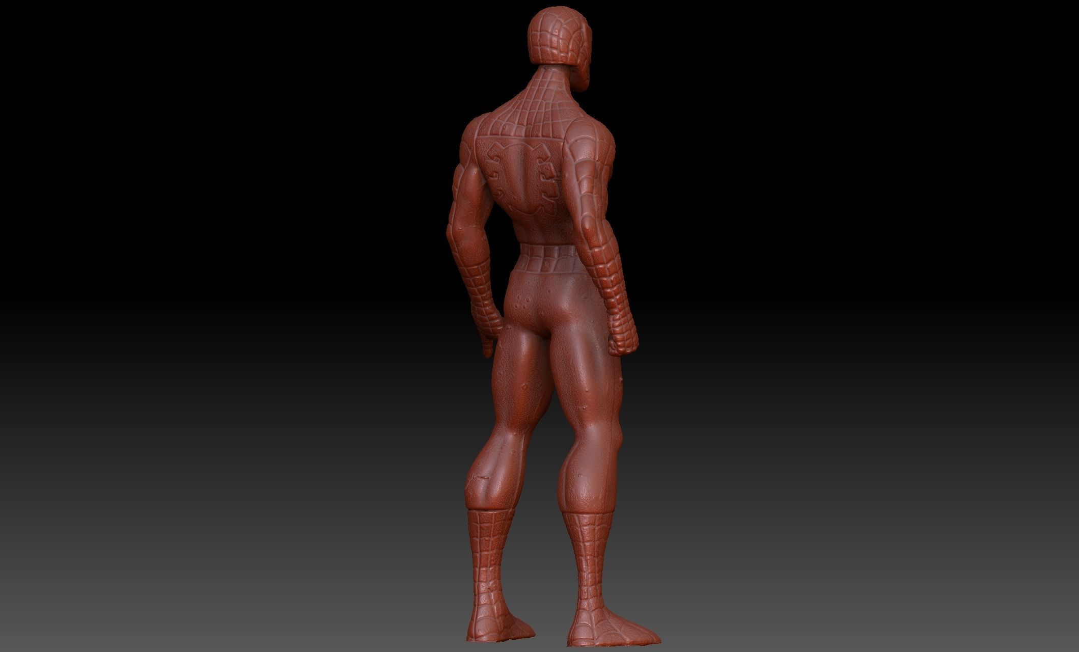 Spiderman Action Figure Toy 3D model_16