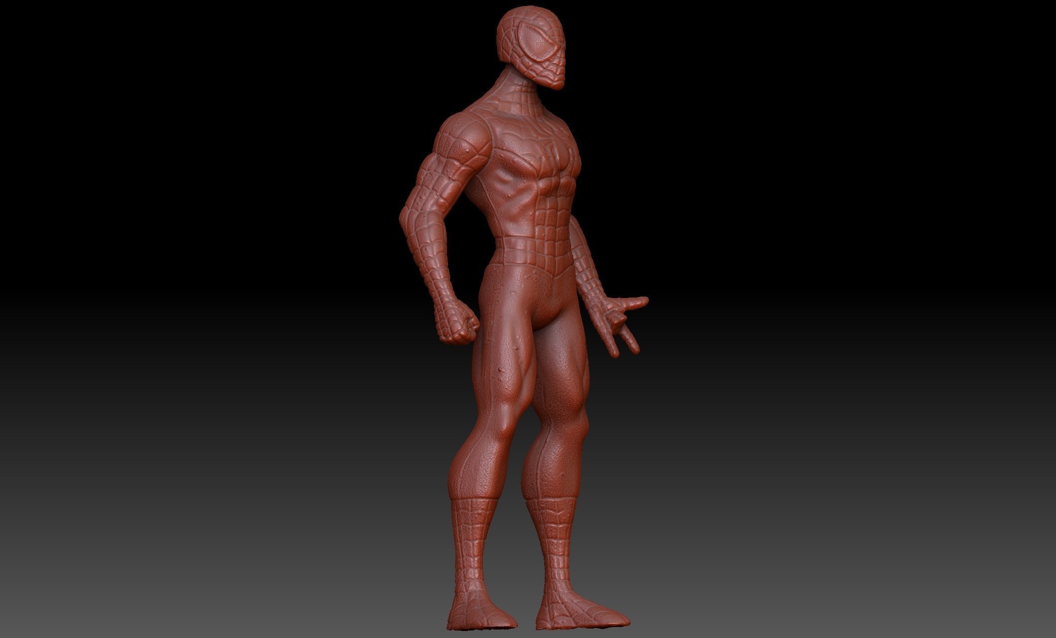 Spiderman Action Figure Toy 3D model_18