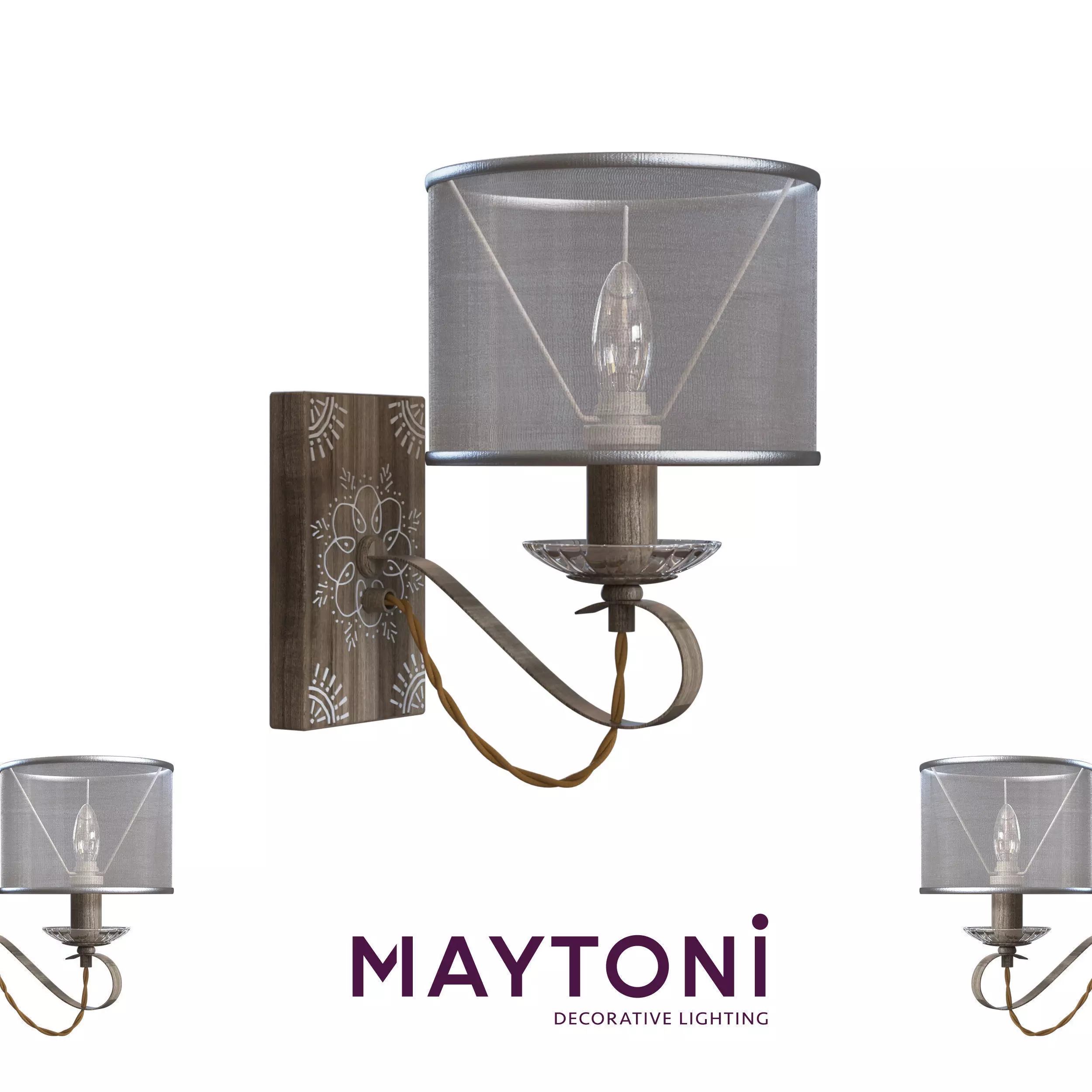 Sconce Cable H357-WL-01-BG Maytoni Classic Free 3D model