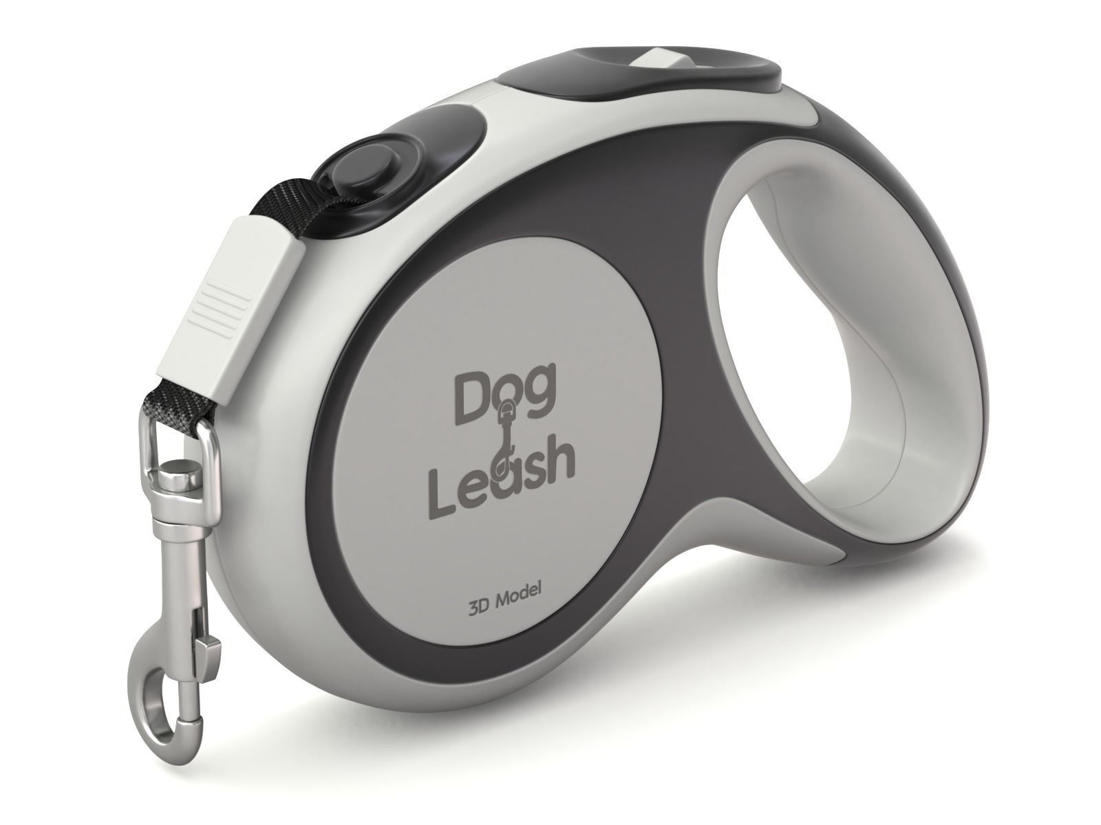 Dog Leash 3D model_6