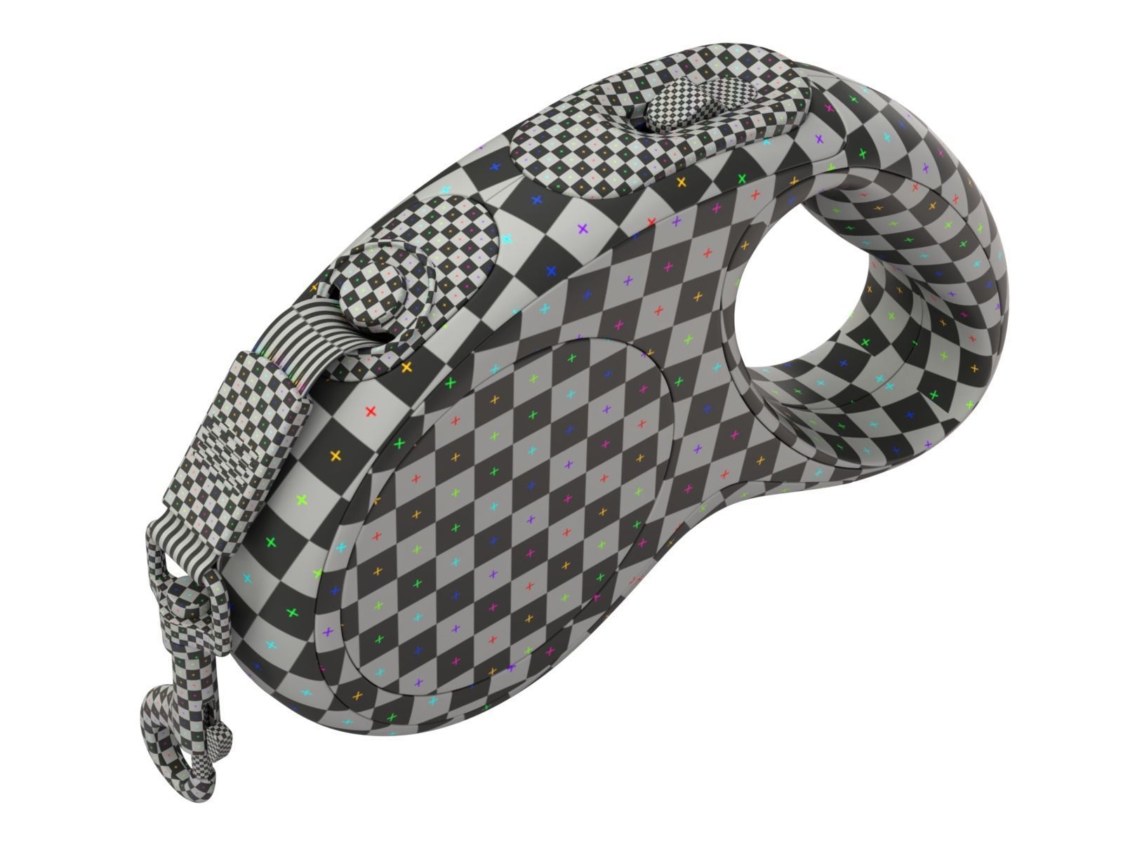 Dog Leash 3D model_14