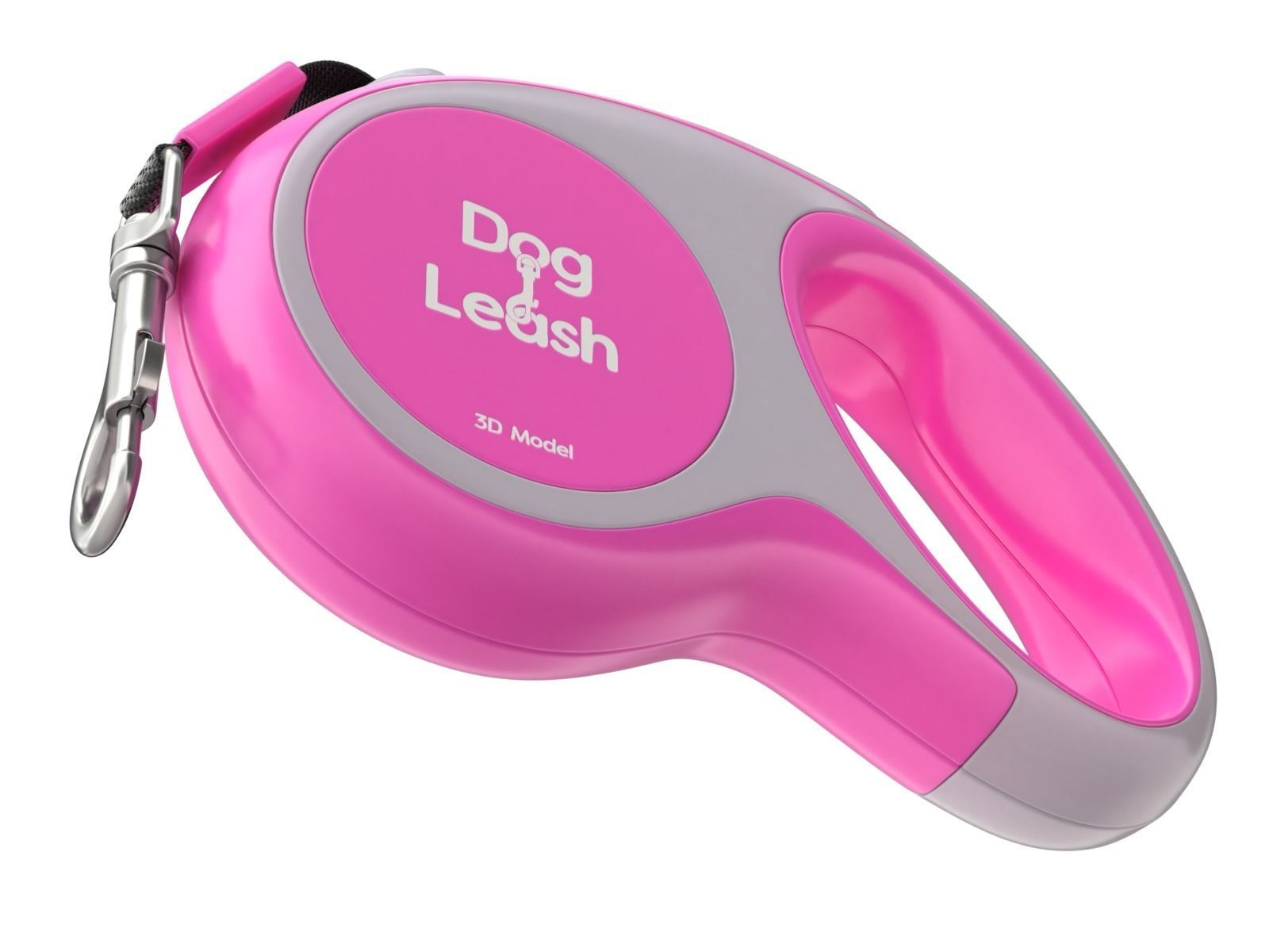 Dog Leash 3D model_3