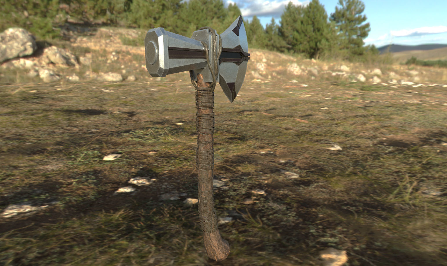 Thors Stormbreaker Texture_1